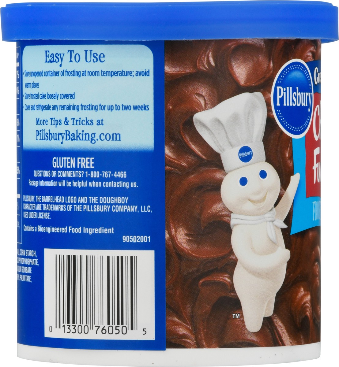 slide 8 of 9, Pillsbury Creamy Supreme Chocolate Fudge Frosting 16 oz, 16 oz