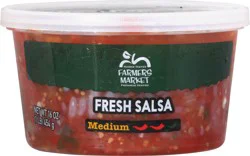 Farmer's Market Medium Fresh Salsa 16 oz