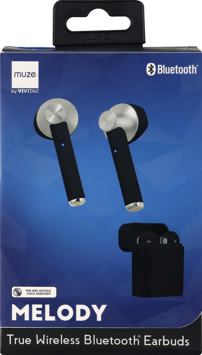 slide 11 of 11, Muze Melody True Wireless Bluetooth Earbuds 1 ea, 1 ct