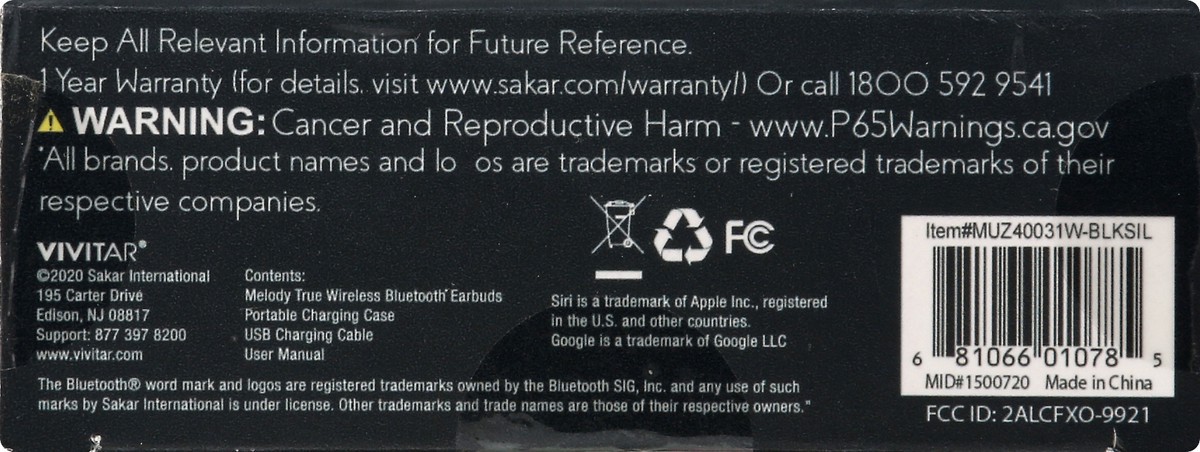 slide 3 of 11, Muze Melody True Wireless Bluetooth Earbuds 1 ea, 1 ct