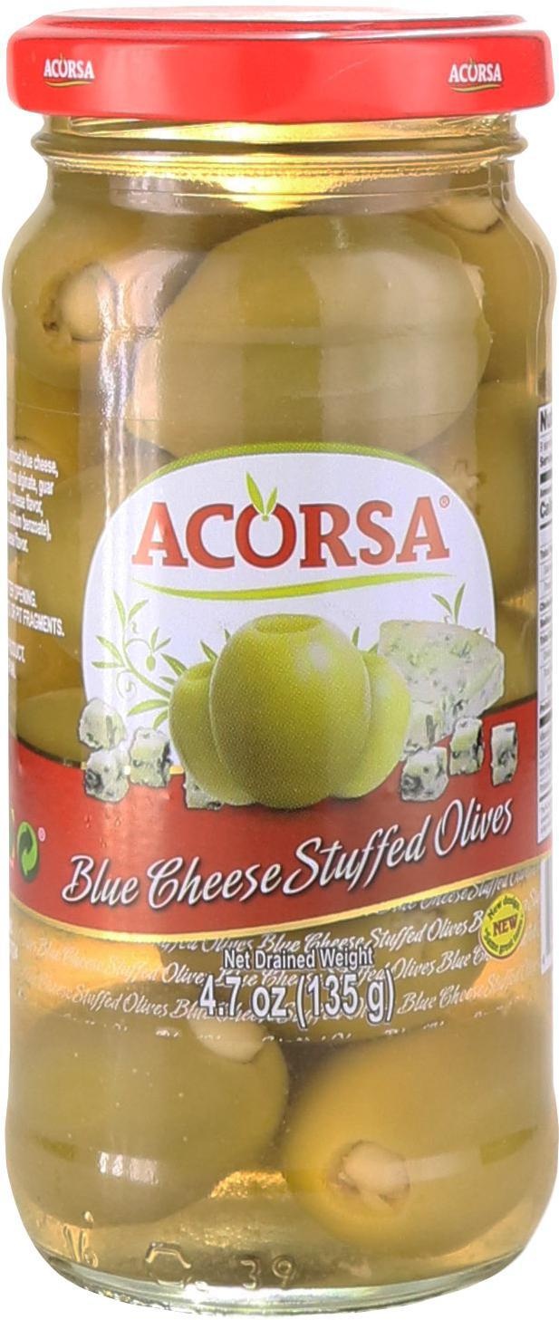 slide 1 of 1, Acorsa Queen Olives Stuf.blu, 1 ct