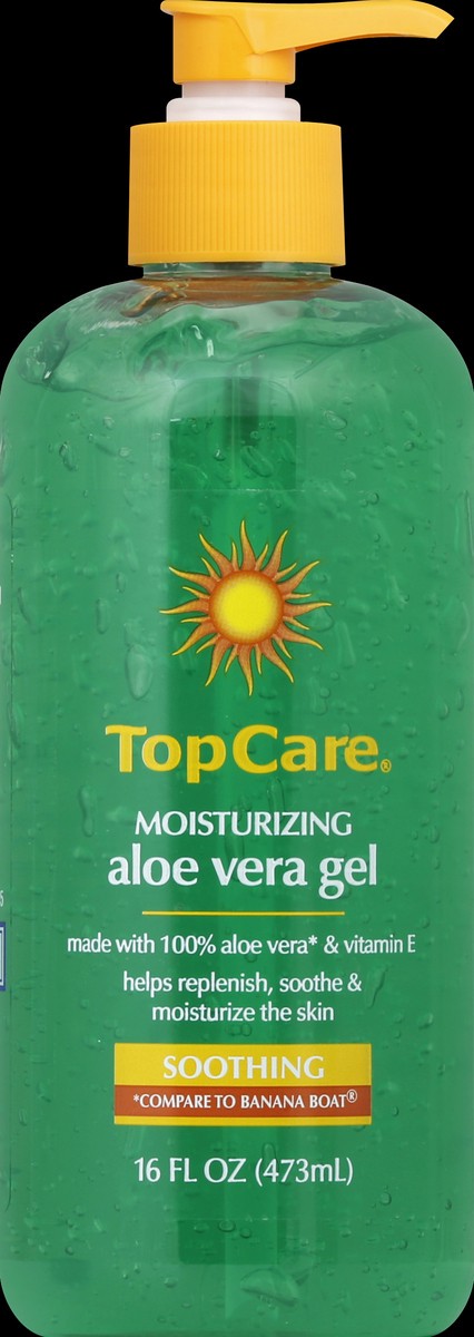 slide 5 of 6, TopCare Aloe Vera Gel, 16 fl oz