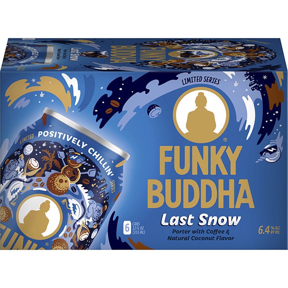 slide 1 of 1, Funky Buddha Last Snow Porter 4/6/12 CN, 6 ct; 12 oz