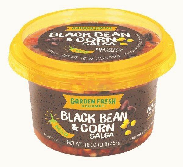 slide 1 of 1, Garden Fresh Gourmet Mild Black Bean & Corn Salsa, 16 ct