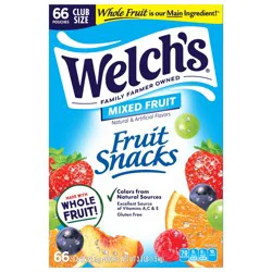 Welch's Fruit Snacks, Mixed Fruit