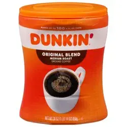 Dunkin' Medium Roast Original Blend Ground Coffee - 30 oz