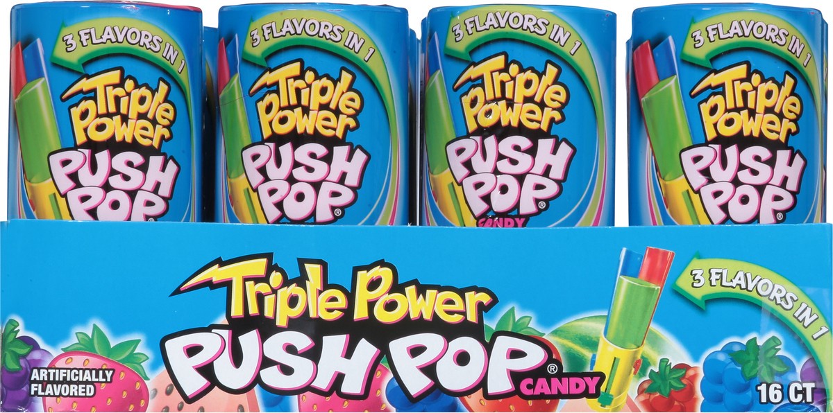 slide 10 of 13, Push Pop Triple Push Pop, 16 ct