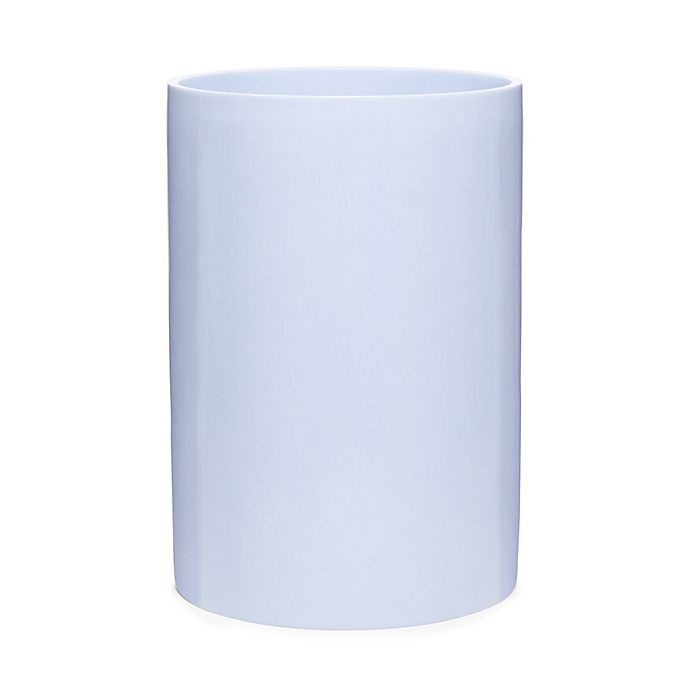 slide 1 of 1, Calvin Klein Eileen Wastebasket - Clear/Periwinkle, 1 ct