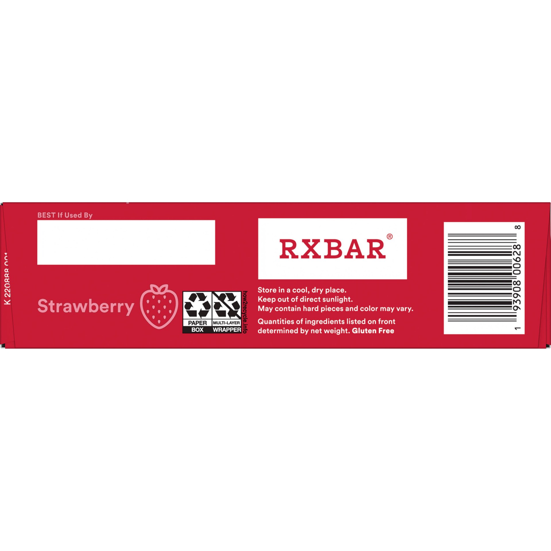 slide 2 of 5, RXBAR Protein Bars, Strawberry, 9.15 oz, 5 Count, 9.15 oz