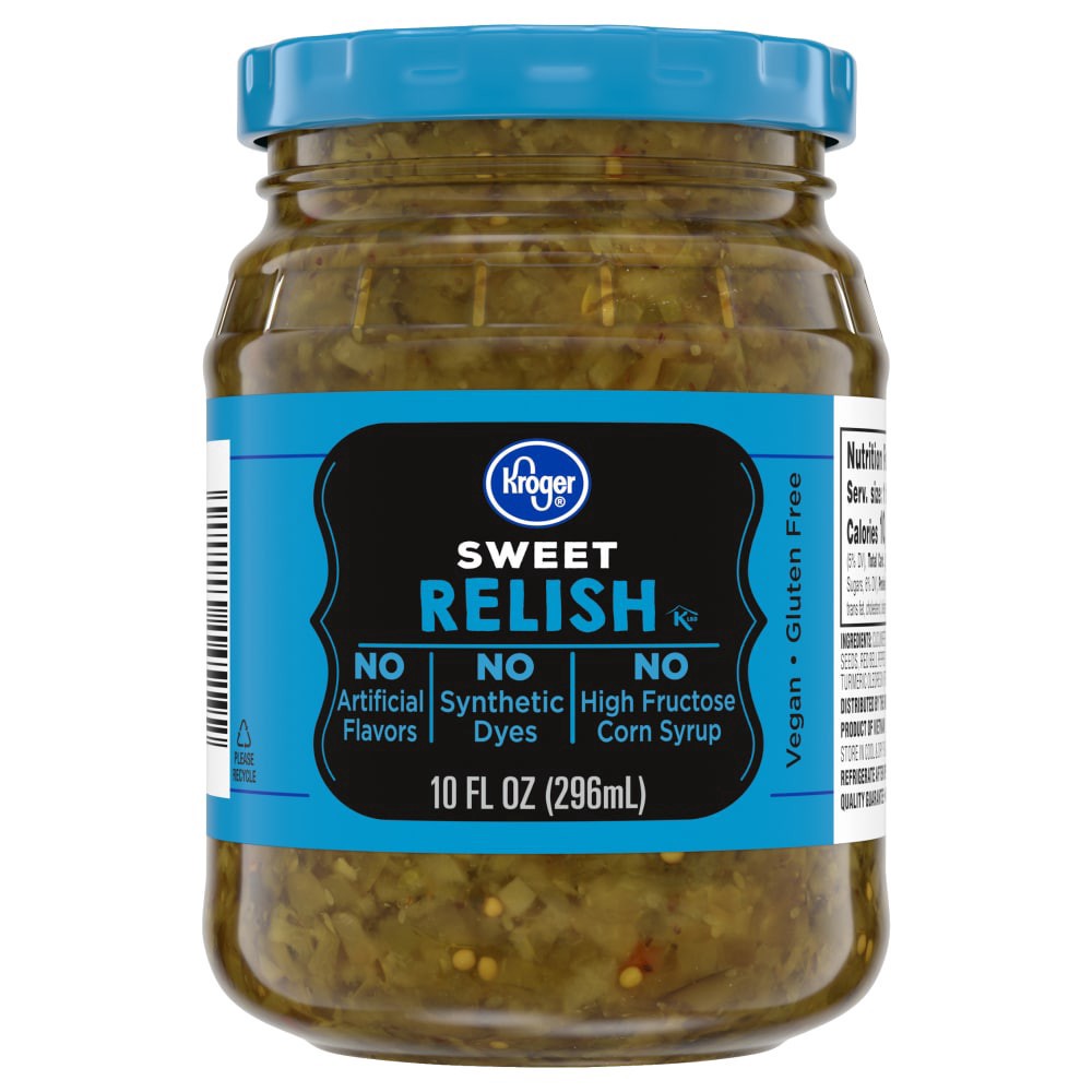 slide 3 of 4, Kroger® Sweet Relish, 10 fl oz
