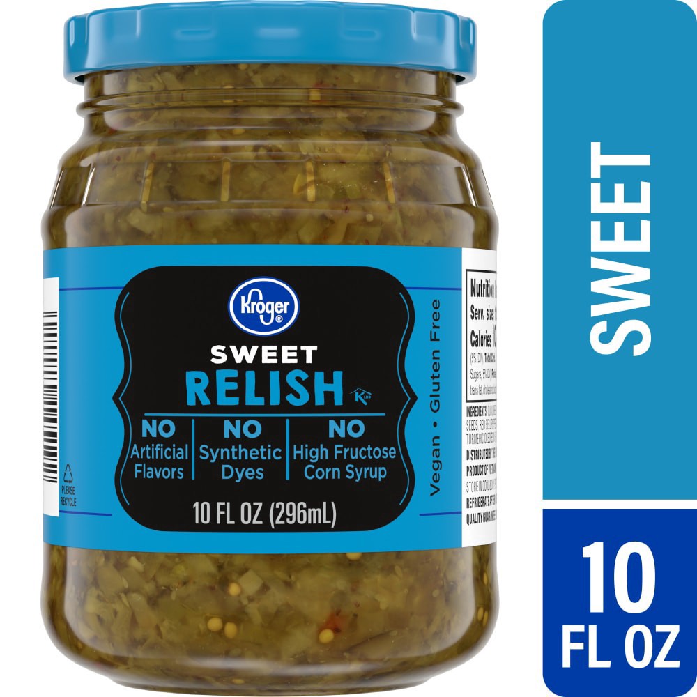 slide 1 of 4, Kroger® Sweet Relish, 10 fl oz
