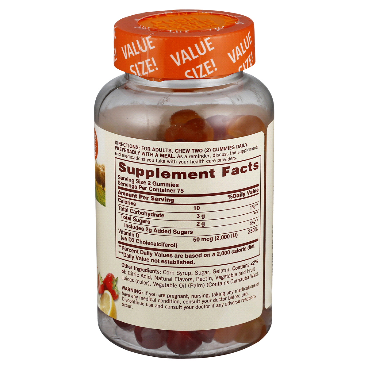 slide 4 of 5, Sundown Naturals Vitamin D3 Gummies, 150 ct