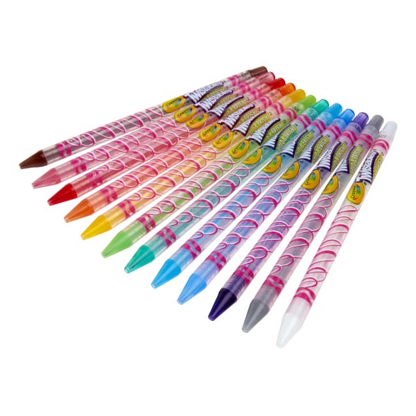 slide 6 of 6, Crayola Twistables Colored Pencils Set, Bold & Bright, 12 ct