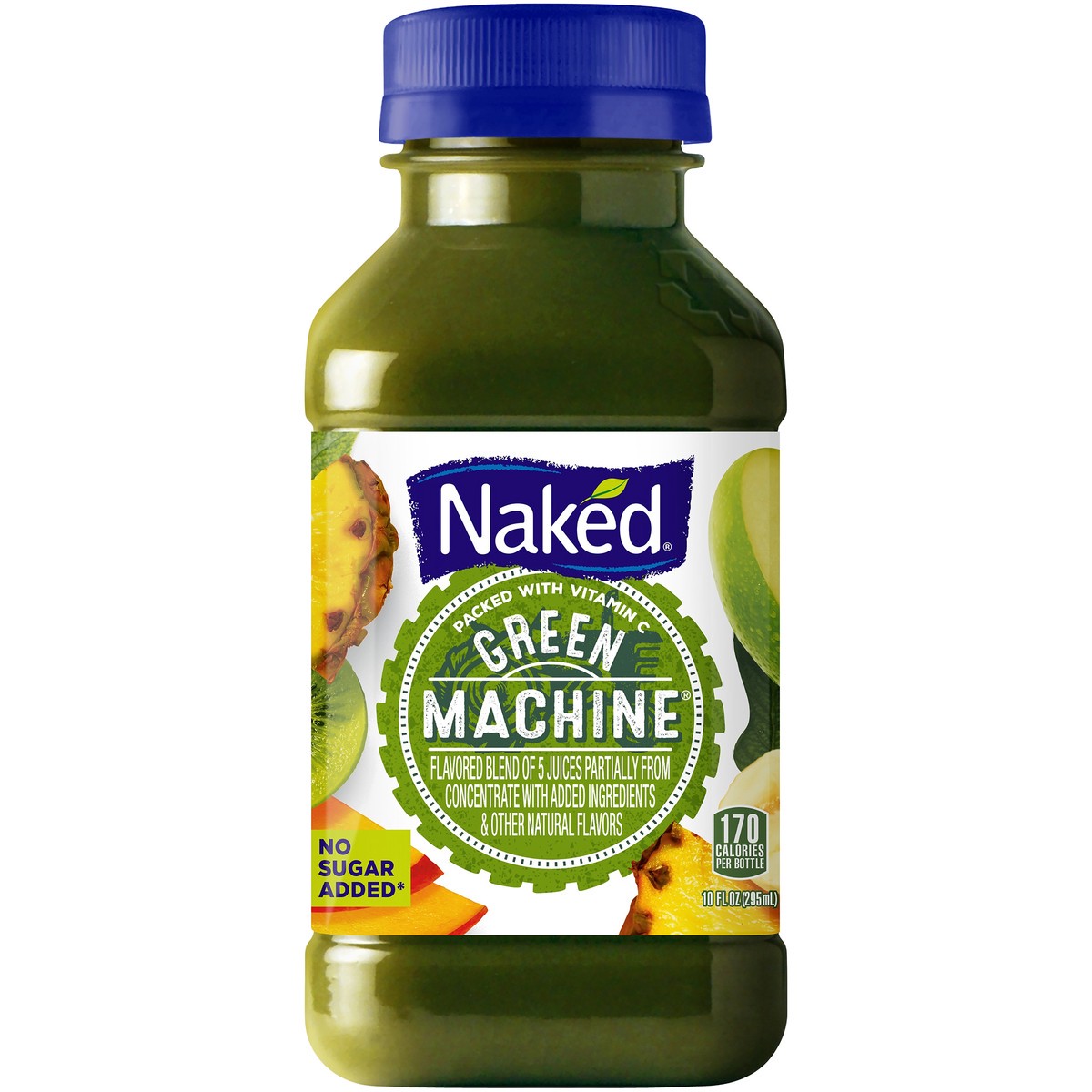 slide 4 of 12, Naked Green Chilled Juice, 10 fl oz