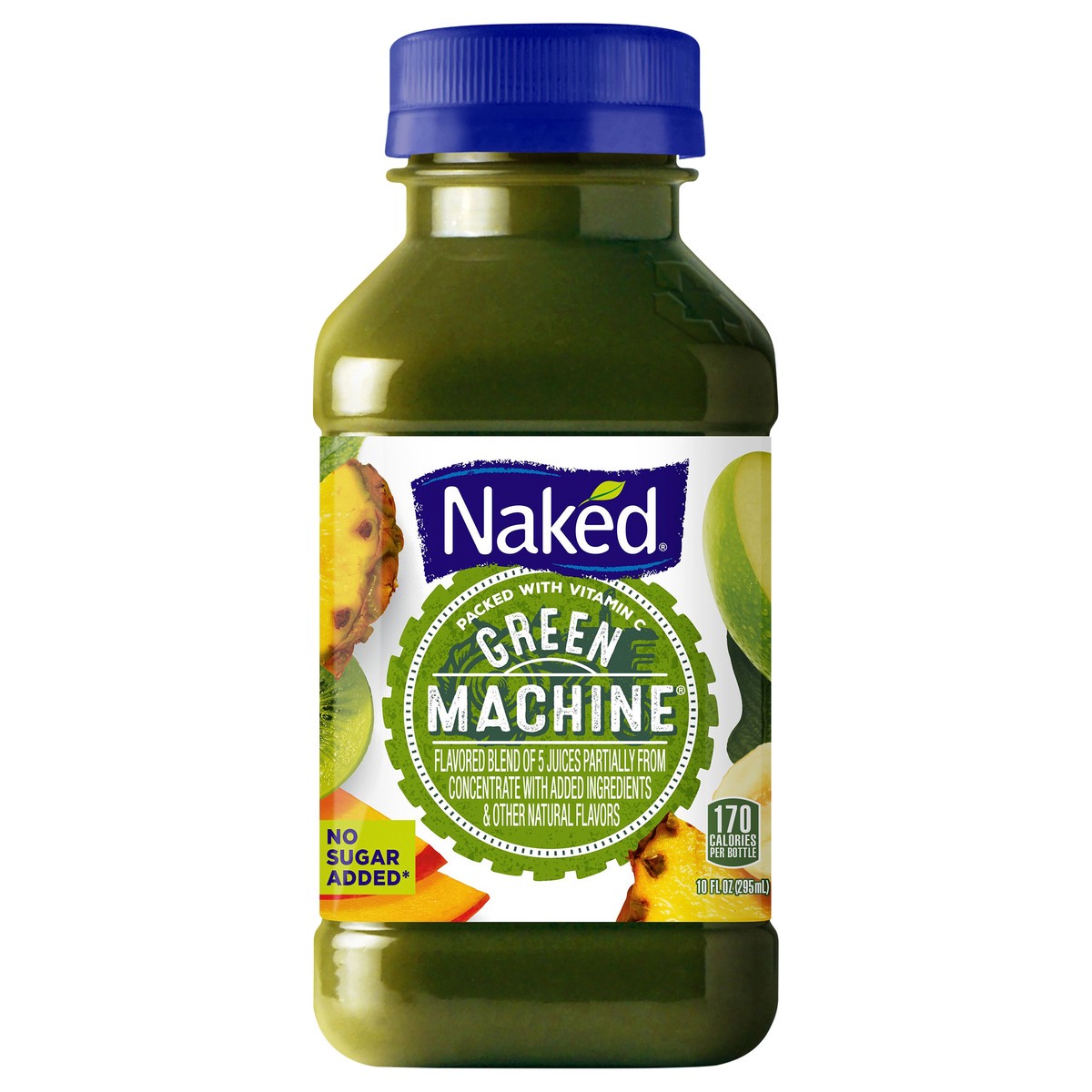 slide 2 of 12, Naked Green Chilled Juice, 10 fl oz