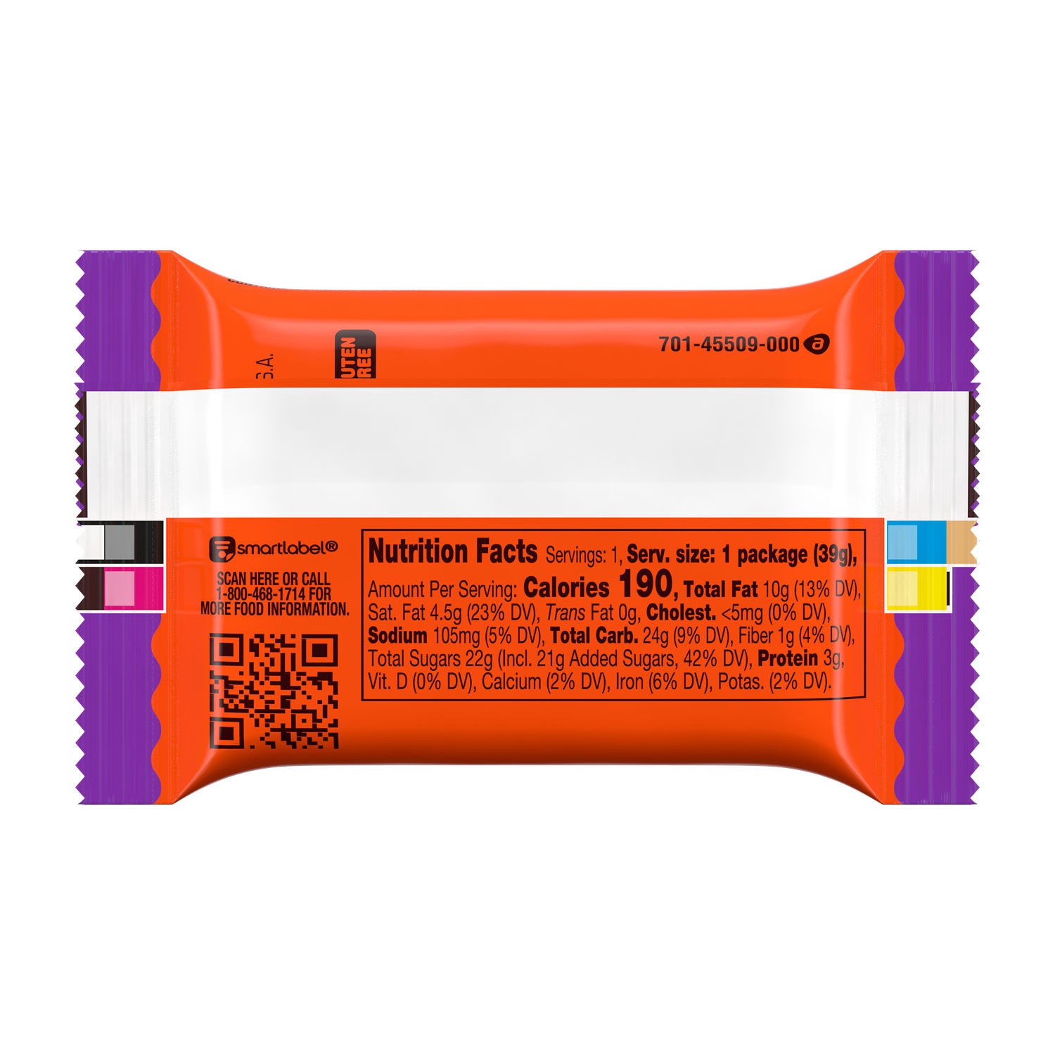slide 8 of 9, REESE'S Big Cup PB&J Grape Milk Chocolate Peanut Butter Cup, Candy Pack, 1.4 oz, 1.4 oz