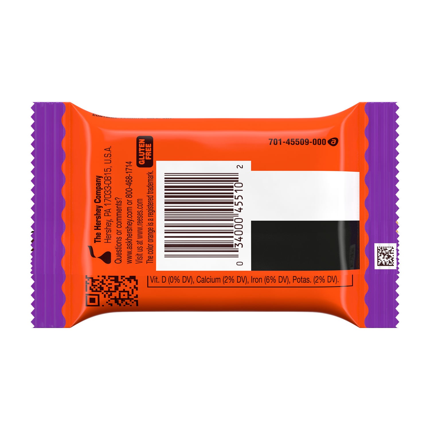 slide 2 of 9, REESE'S Big Cup PB&J Grape Milk Chocolate Peanut Butter Cup, Candy Pack, 1.4 oz, 1.4 oz