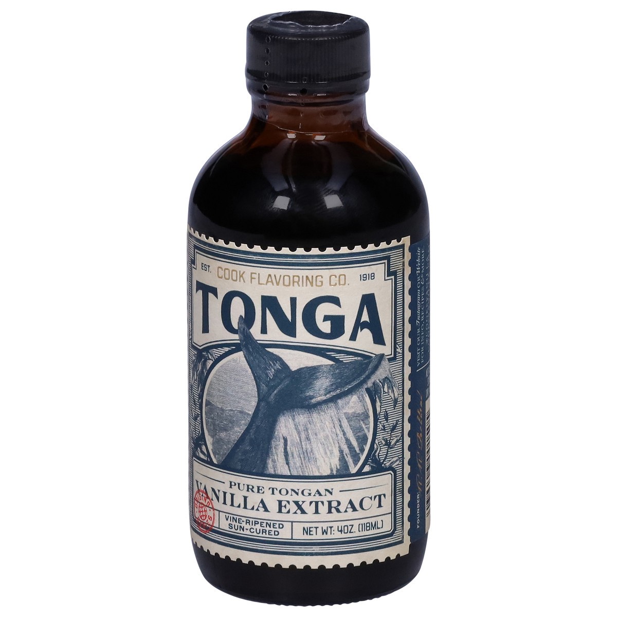 slide 4 of 4, Cook Flavoring Co. Pure Tongan Vanilla Extract 4 oz, 4 oz
