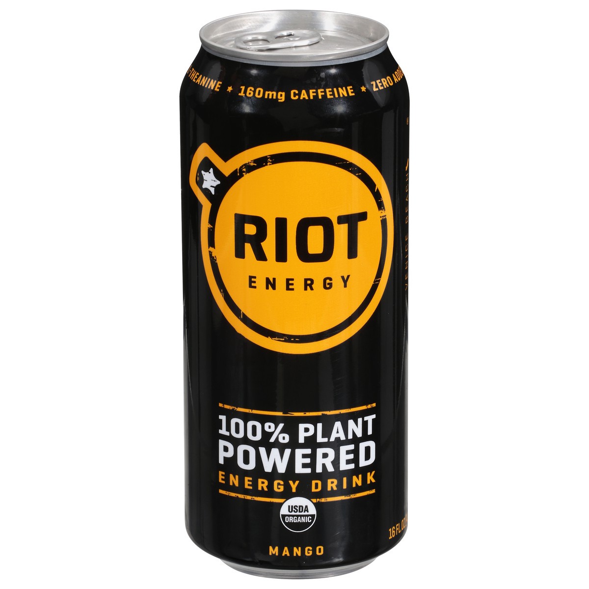 slide 4 of 14, Riot Energy Organic Mango Energy Drink, 16 fl oz
