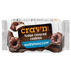 Crav'n Flavor Marshmallow Fudgy Covered Cookies