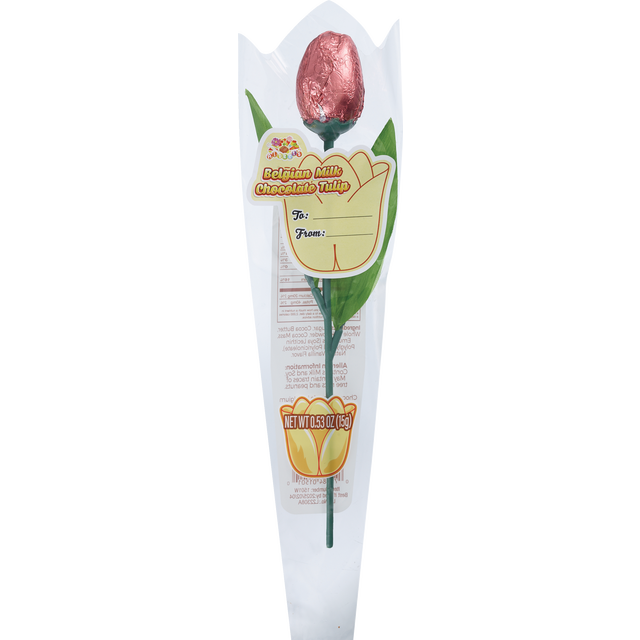 slide 1 of 1, RL ALBERTS Belguim Chocolate Tulip, 1 ct