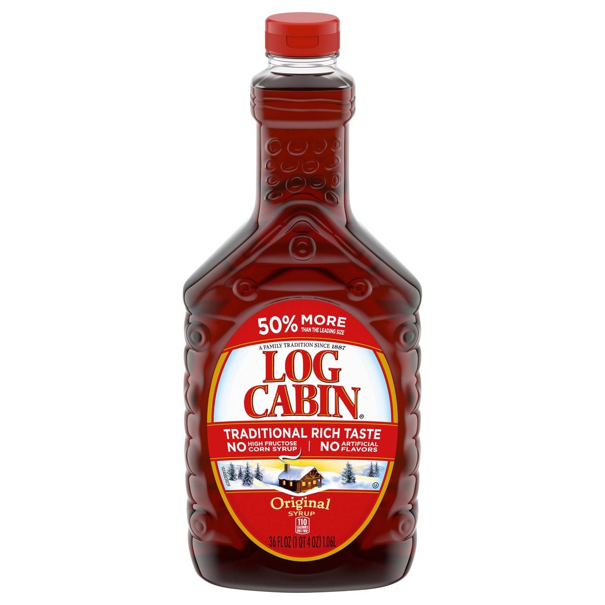 slide 7 of 12, Log Cabin Original Syrup 36 oz, 36 oz