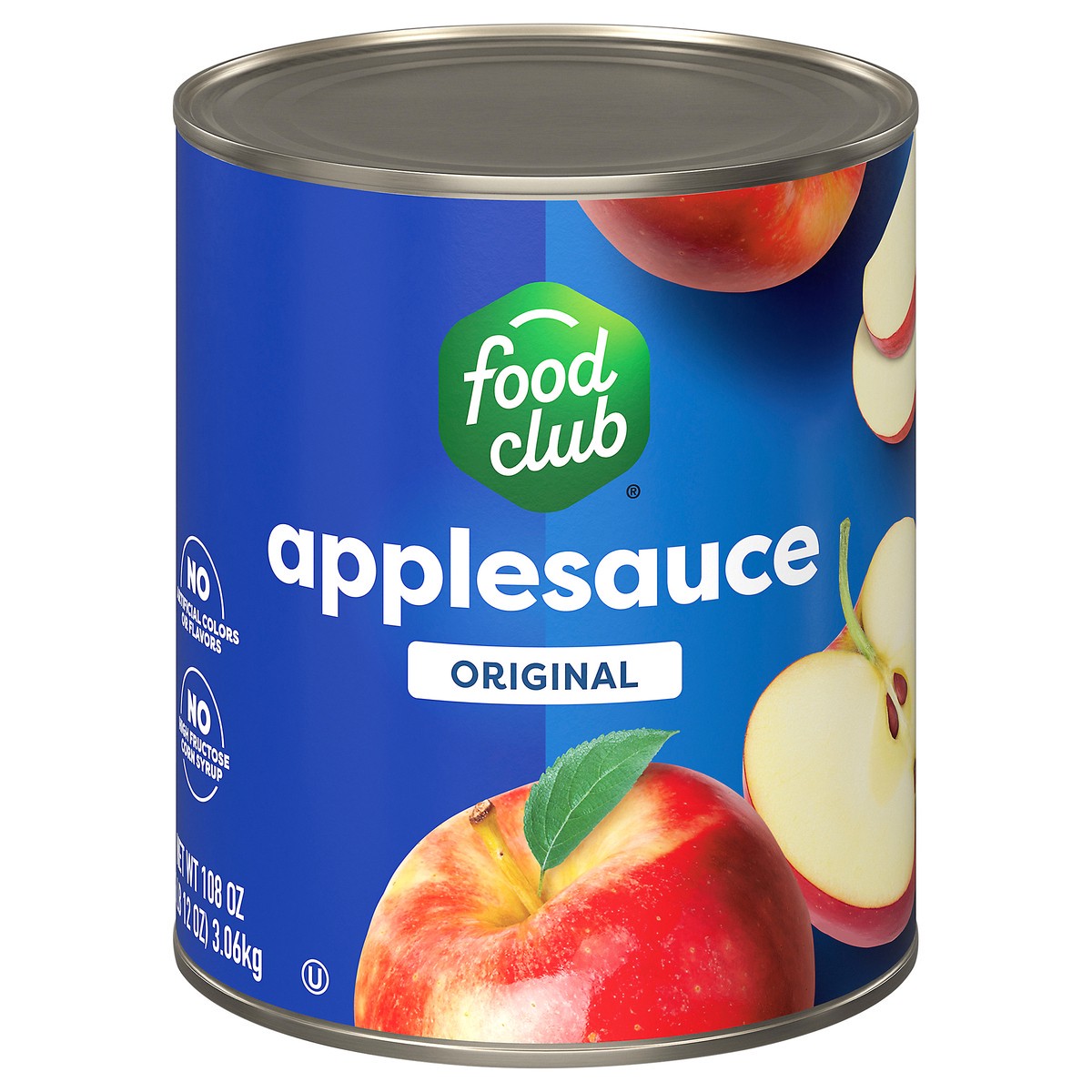 slide 12 of 15, Food Club Original Applesauce, 1 ct