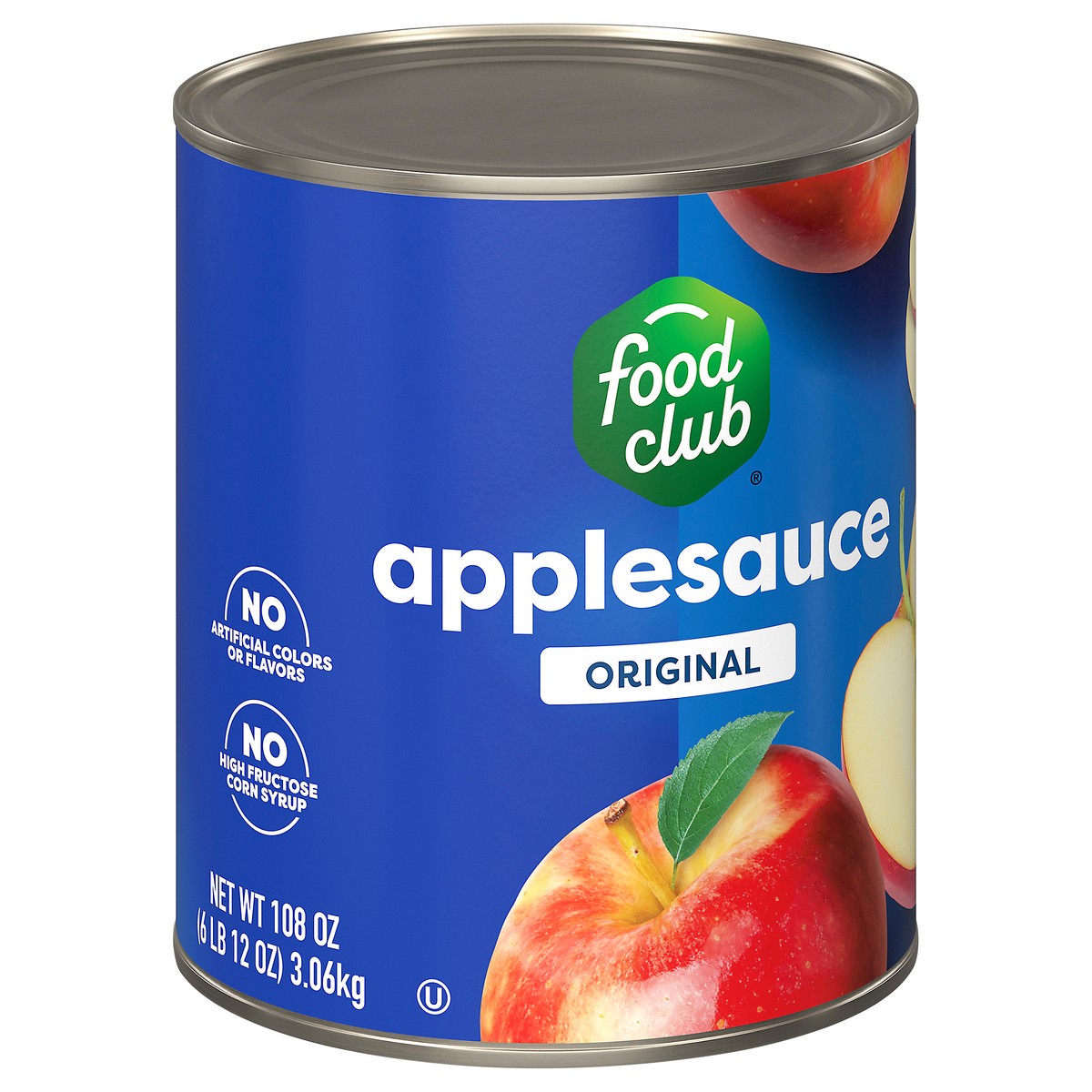 slide 5 of 15, Food Club Original Applesauce, 1 ct