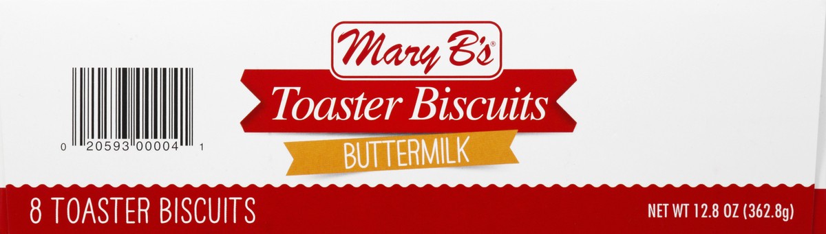 slide 5 of 11, Mary B's 8 Pack Buttermilk Toaster Biscuits 8 ea, 8 ct