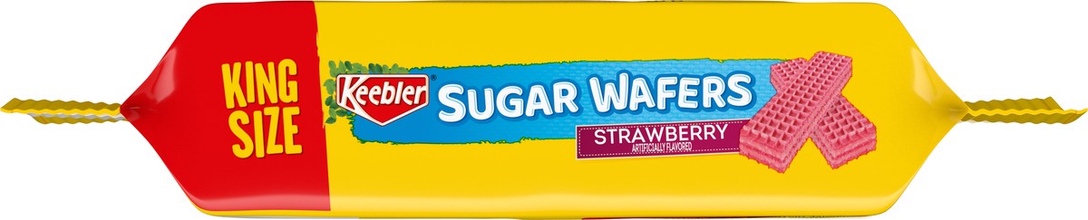 slide 2 of 13, Keebler Sugar Wafers 07357 156364 Strawberry Sugar Wafer King Size OW Everyday 4.4oz, 4.4 oz