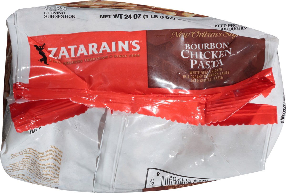 slide 2 of 9, Zatarain's Frozen Meal - Bourbon Chicken Pasta, 24 oz