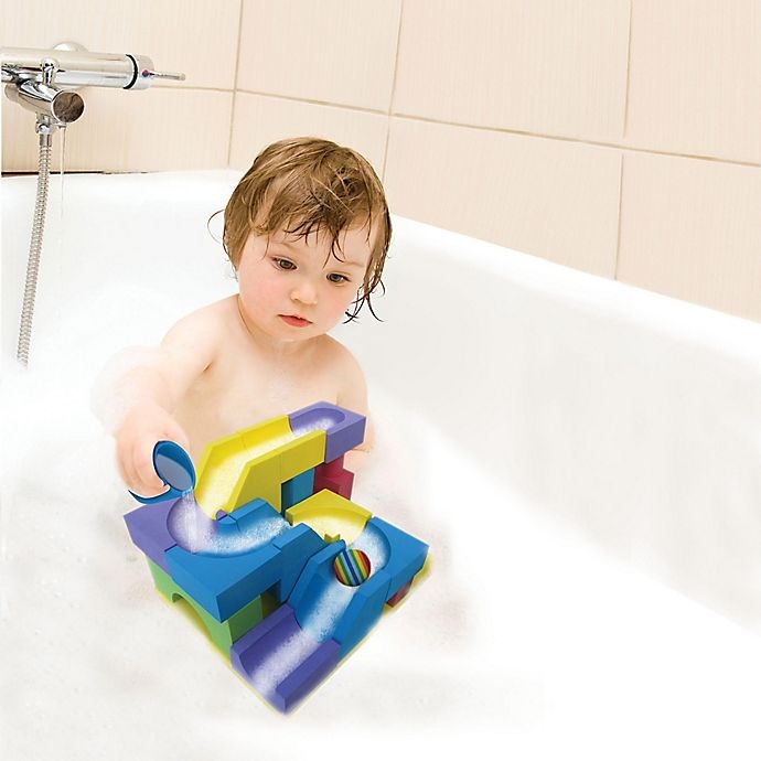 slide 2 of 4, Verdes Floating Bath Marble Run, 1 ct