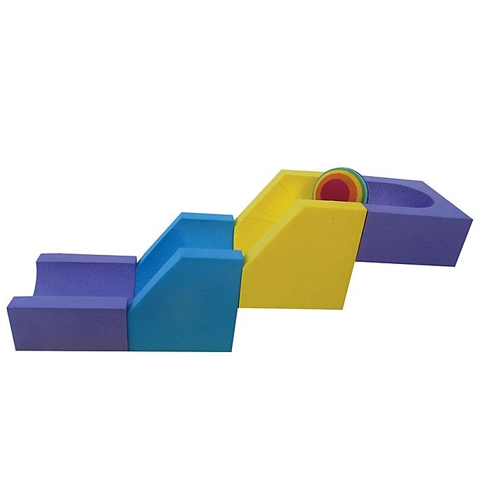 slide 4 of 4, Verdes Floating Bath Marble Run, 1 ct