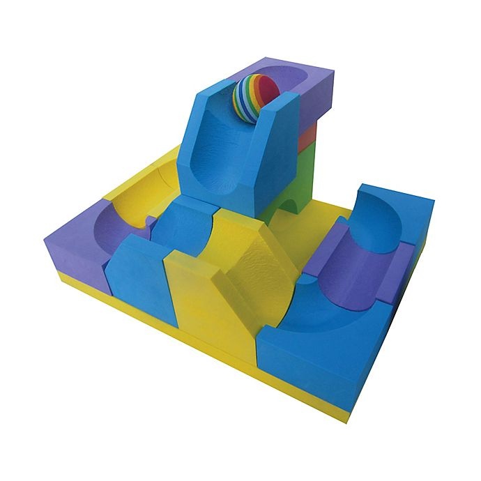 slide 1 of 4, Verdes Floating Bath Marble Run, 1 ct