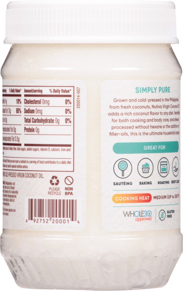 slide 6 of 9, Nutiva Coconut Oil Org, 15 oz
