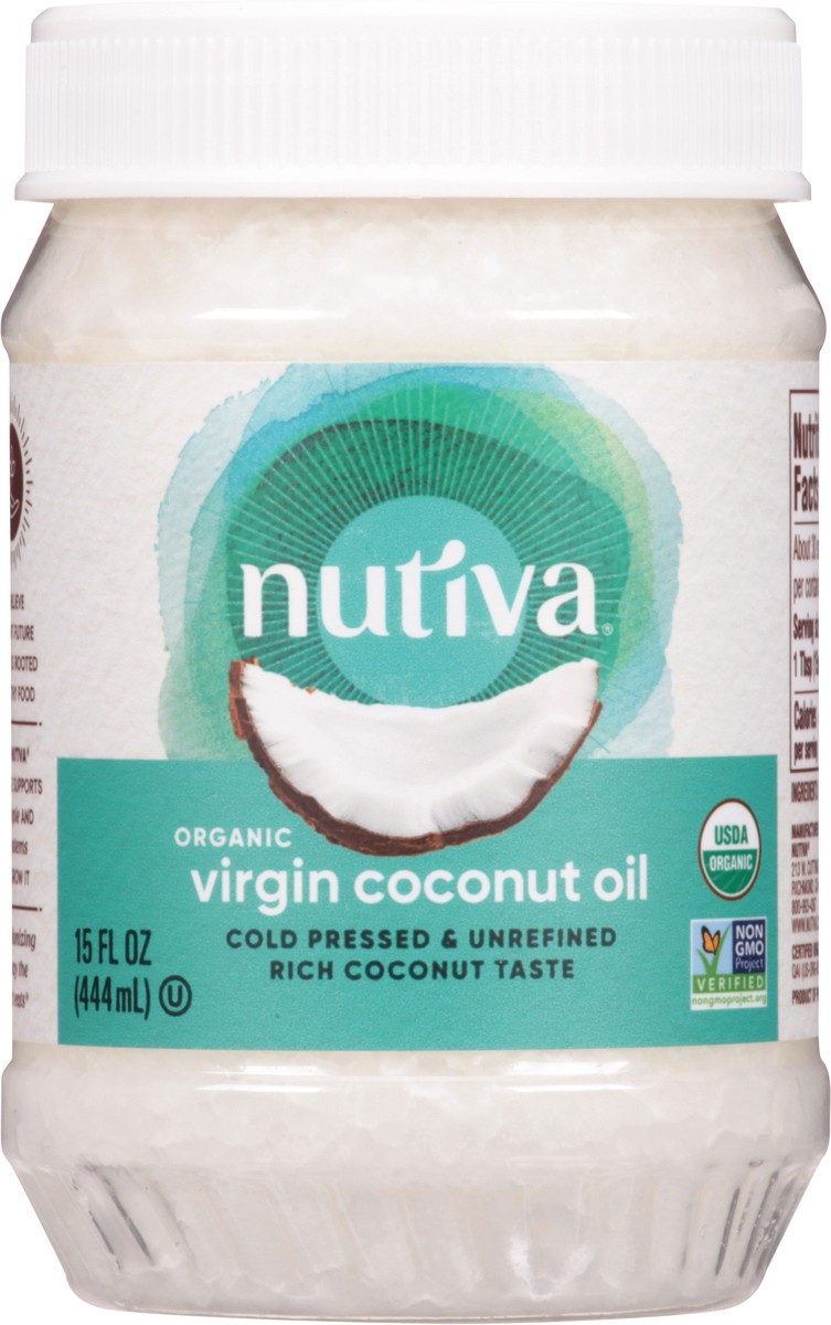 slide 2 of 9, Nutiva Coconut Oil Org, 15 oz