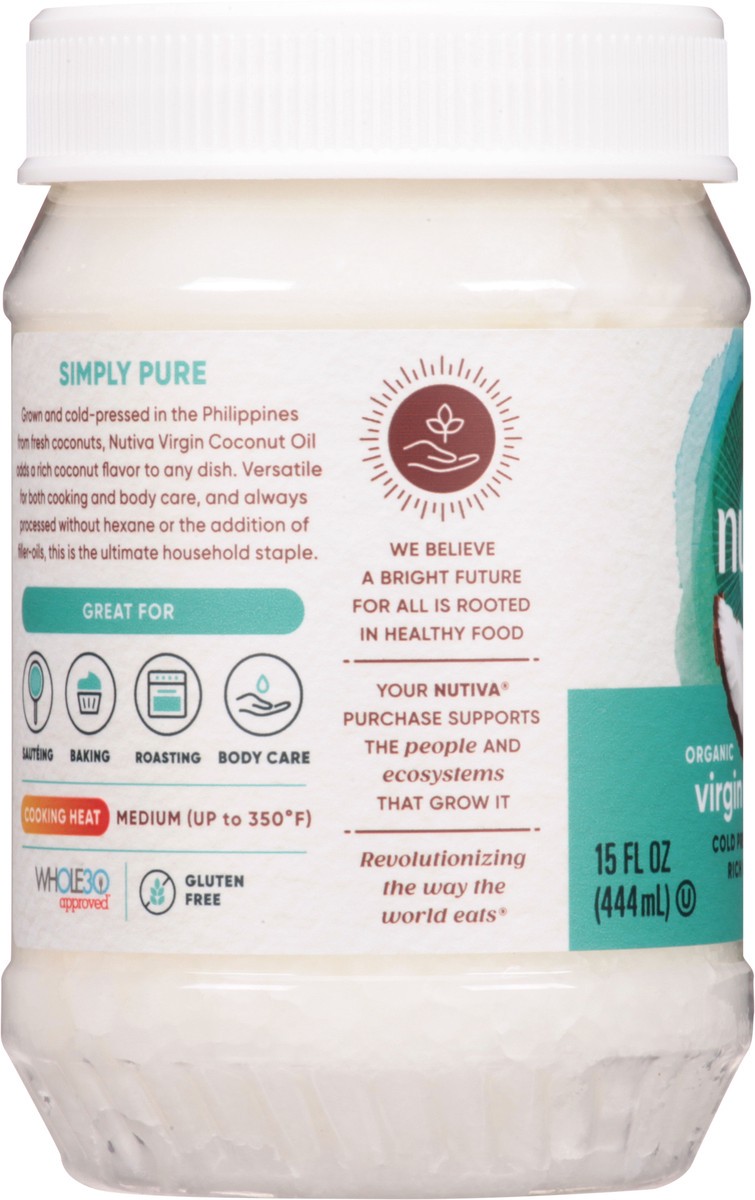 slide 3 of 9, Nutiva Coconut Oil Org, 15 oz