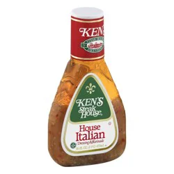 Ken's Steak House Tuscan Italian with Lemon, Garlic & Herbs Dressing & Marinade 16 fl oz
