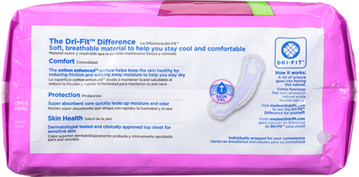 slide 5 of 15, TopCare Health Womens Maximum Long for Women Pads 39 ea, 39 ct