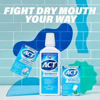 slide 23 of 25, ACT Dry Mouth Moisturizing Gum, 20 ct