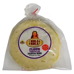 Hola Nola Fajita Size Flour Tortillas