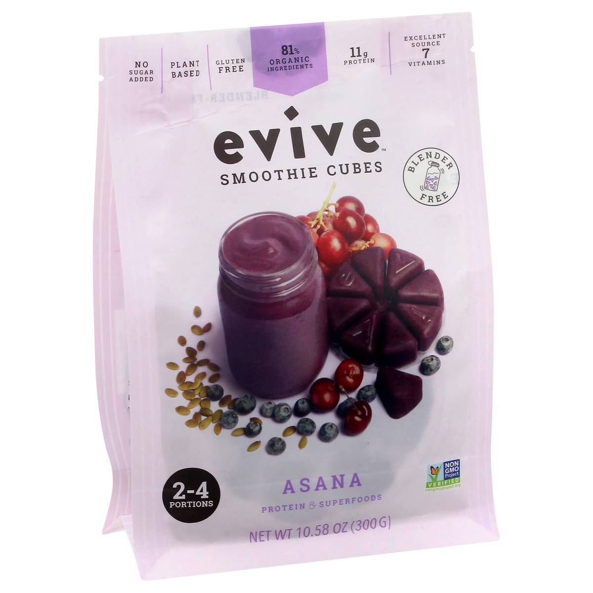 slide 12 of 13, Evive Asana Smoothie Cubes 10.58 oz, 10.58 oz