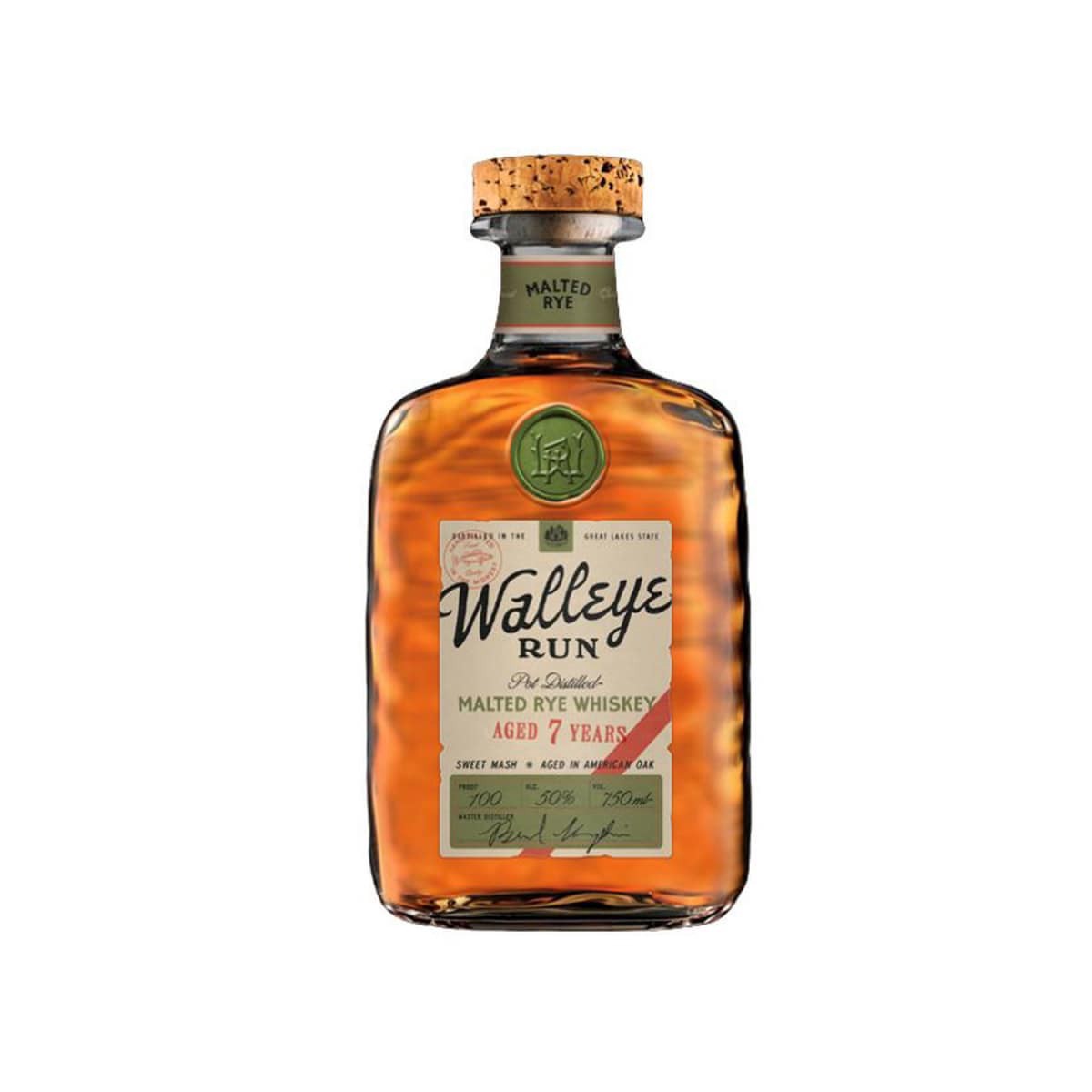 slide 1 of 1, Walleye Run Malted Rye, 750 ml