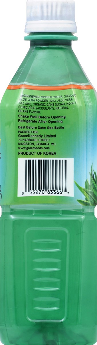 slide 2 of 4, Grace Aloe Vera Drink - 16.9 fl oz, 16.9 fl oz