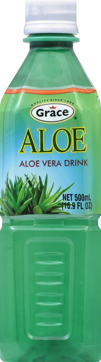 slide 1 of 4, Grace Aloe Vera Drink - 16.9 fl oz, 16.9 fl oz