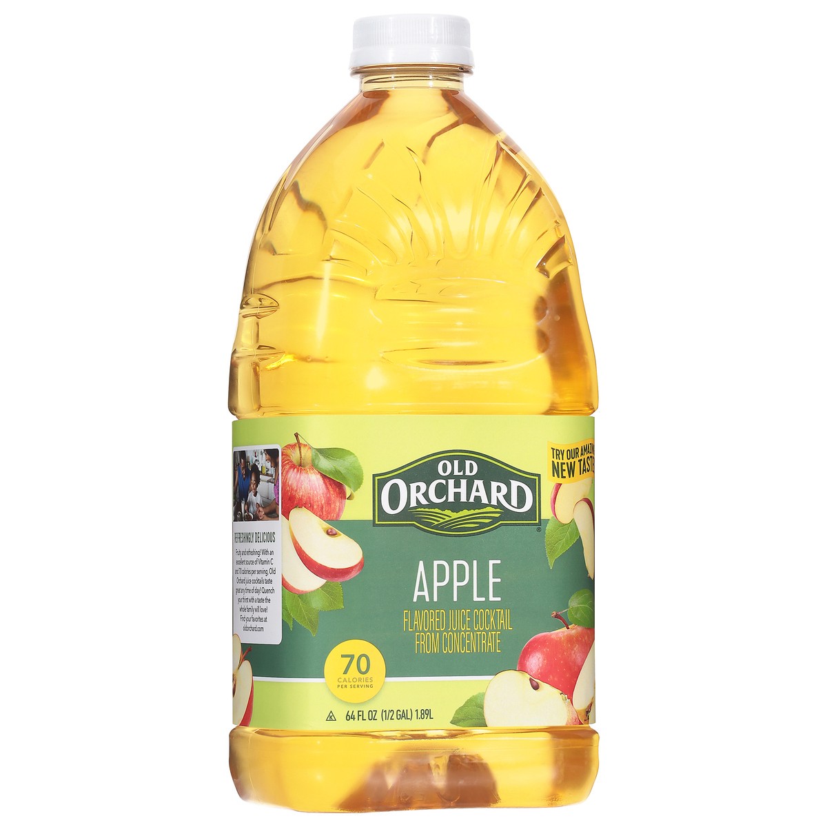 slide 5 of 13, Old Orchard Apple Juice Cocktail 20% - 64 fl oz, 64 fl oz