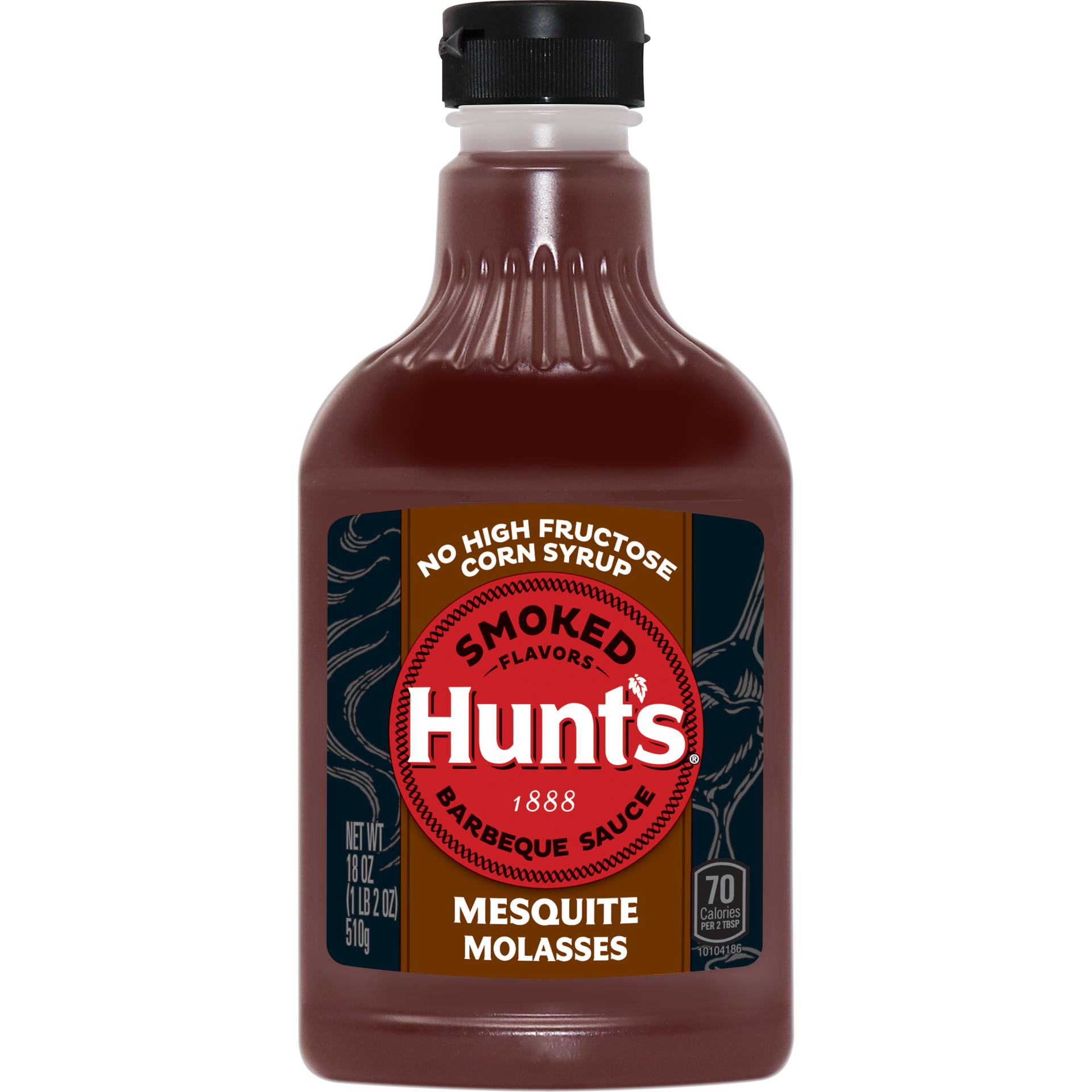 slide 1 of 2, Hunt's Smoked Flavors Mesquite Molasses Barbeque Sauce 18 oz, 18 oz