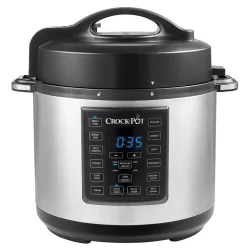 Crock-Pot 8-in-1 Multi-Use Express Crock Programmable Pressure Cooker, Slow Cooker - Stainless Steel SCCPPC600-V1