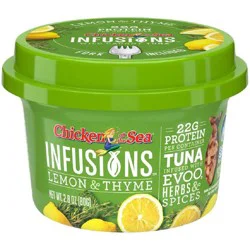 Chicken of the Sea Infusions Lemon & Thyme Tuna 2.8 oz