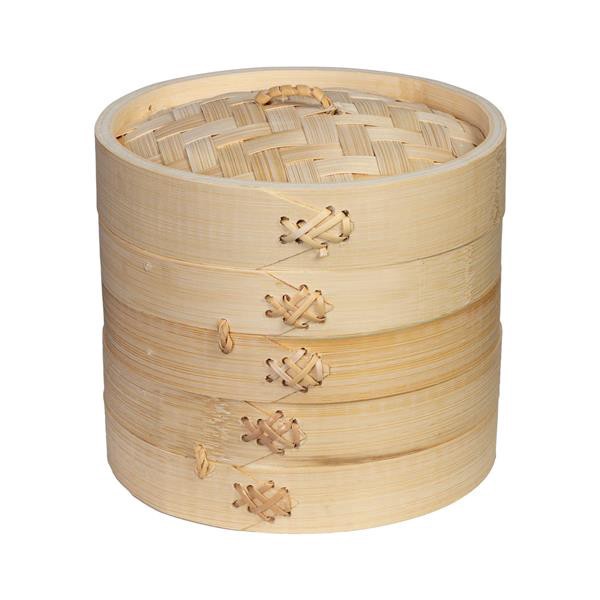 slide 1 of 1, Joyce Chen 2-Tier Bamboo Steamer Baskets, 1 ct